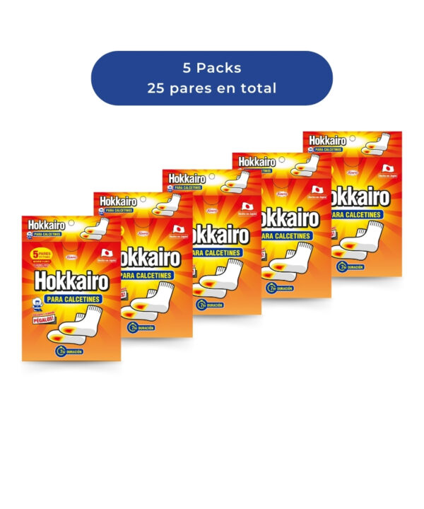 Hokkairo Para Calcetines 25 Pares