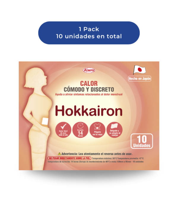 Hokkairon Parche Térmico 10 Unidades